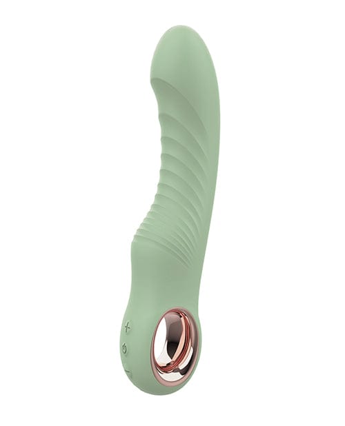 Nobu Gwen G-Spot Vibrator w/Removable Bullet - Green Vibrators