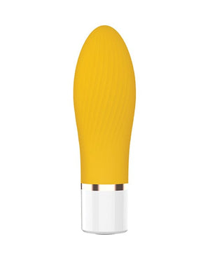 Nobu Mini Suba Ribbed Bullet - Yellow Stimulators