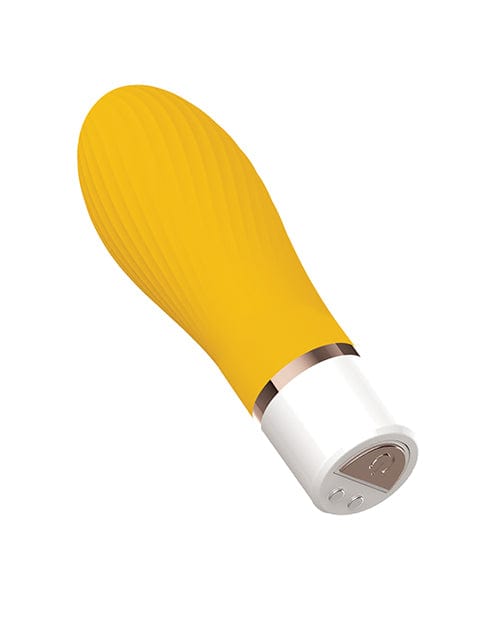 Nobu Mini Suba Ribbed Bullet - Yellow Stimulators