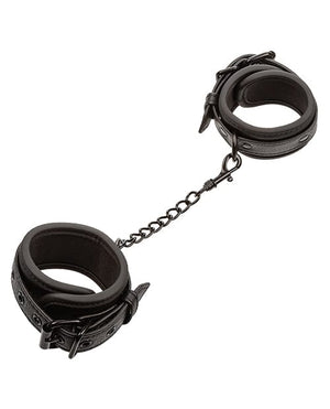 Nocturnal Collection Detachable Adjustable Wrist Cuffs - Black Bondage Blindfolds & Restraints