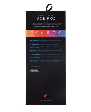 Nu Sensuelle Ace Pro Prostate & G Spot Vibe Anal Products