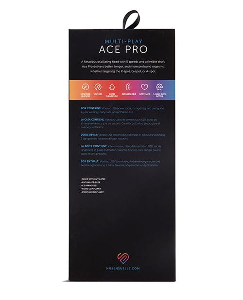 Nu Sensuelle Ace Pro Prostate & G Spot Vibe Anal Products