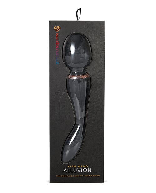 Nu Sensuelle Alluvion Xlr8 Wand Black Massage Products