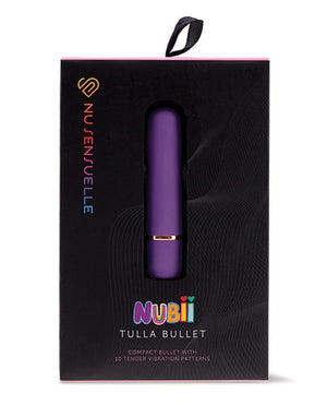 Nu Sensuelle Tulla 10 Speed Nubii Bullet Purple Stimulators