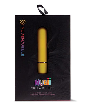 Nu Sensuelle Tulla 10 Speed Nubii Bullet Yellow Stimulators