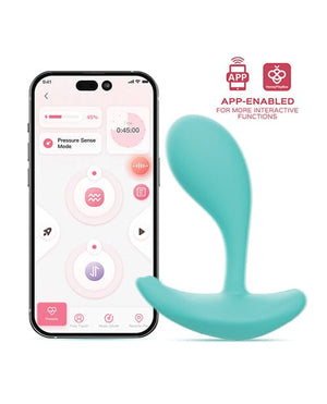 Oly 2 Pressure Sensing App-enabled Wearable Clit & G Spot Vibrator Stimulators