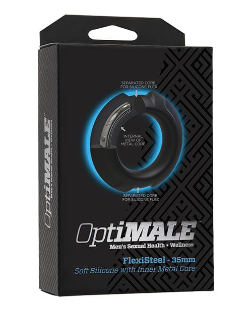 Optimale Flexisteel Cock Ring Black / 35mm Penis Enhancement