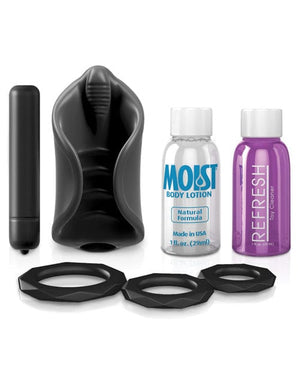 PDX Elite Vibrating Silicone Stimulator Dolls & Masturbators