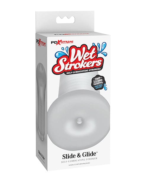 PDX Extreme Wet Strokers Slide & Glide - Frosted Dolls & Masturbators