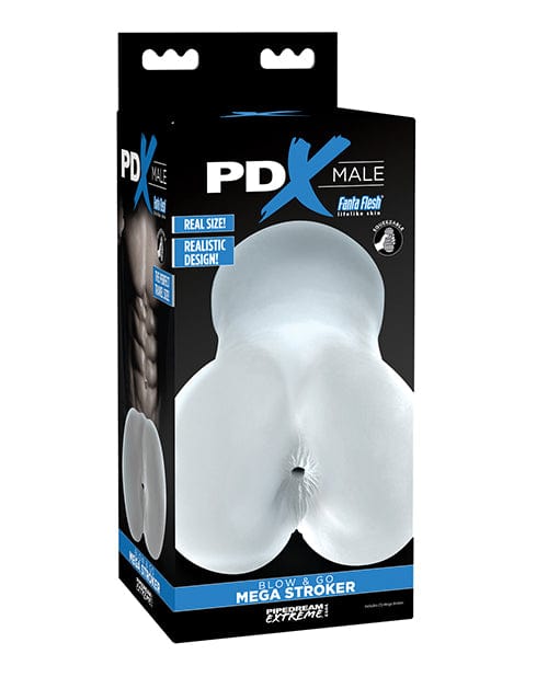 Pdx Male Blow & Go Mega Stroker Frosted Gay & Lesbian Products