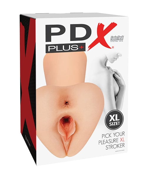 PDX Plus Pick Your Pleasure Pussy Stroker Light / XL Dolls & Masturbators