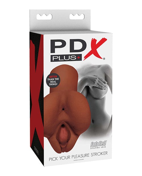 Pdx Plus Pick Your Pleasure Stroker Brown Dolls & Masturbators