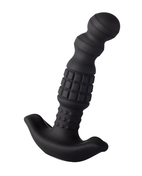 Pineapple Man Vibrating Prostate Massager - Black Anal Products