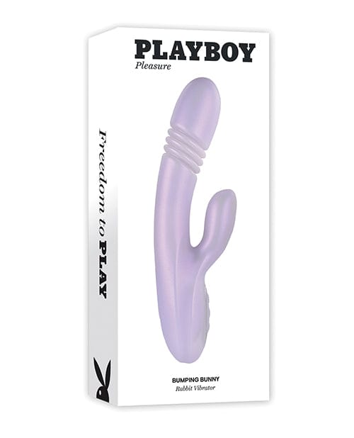 Playboy Pleasure Bumping Bunny Rabbit Vibrator - Opal Vibrators
