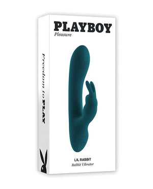 Playboy Pleasure Lil Rabbit Vibrator - Deep Teal Vibrators