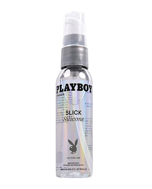 Playboy Pleasure Slick Silicone Lubricant - Oz 2 Oz Lubricants