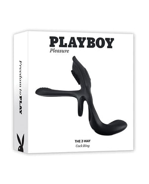 Playboy Pleasure The 3 Way Cock Ring - 2 AM Penis Enhancement