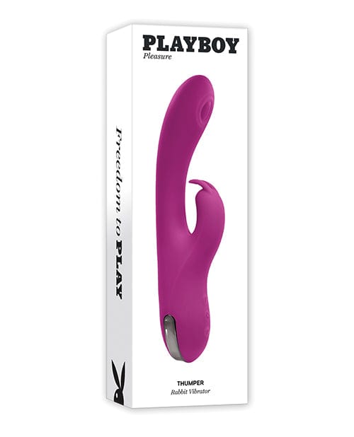 Playboy Pleasure Thumper Rabbit Vibrator - Wild Aster Vibrators