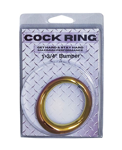 Plesur 1-3/4" Metal Cock Ring - Rainbow Penis Enhancement