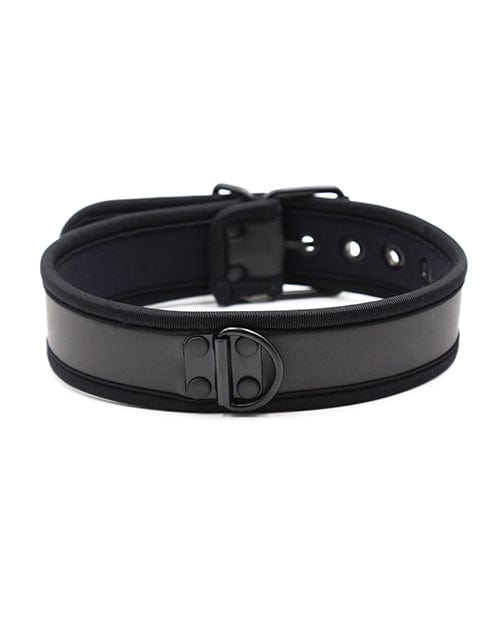 Plesur Neoprene Puppy Collar - Black Bondage Blindfolds & Restraints