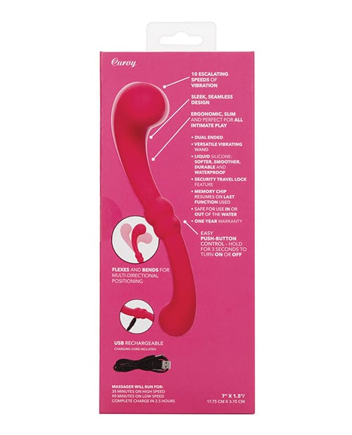 Pretty Little Wands Curvy Massager - Pink Massage Products