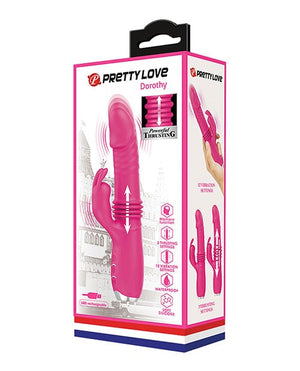 Pretty Love Dorothy Thrusting Rabbit Pink Vibrators