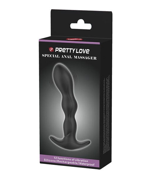 Pretty Love Special Anal Massager - Black Anal Products