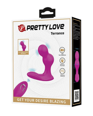 Pretty Love Terrance Dual Stimulator - Fuchsia Anal Products