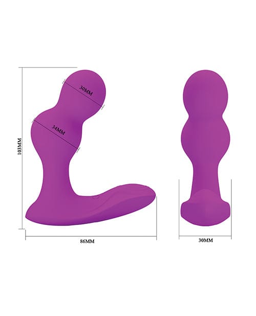 Pretty Love Terrance Dual Stimulator - Fuchsia Anal Products