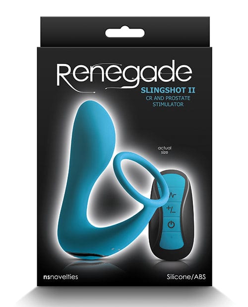 Renegade Slingshot II w/Remote - Teal Anal Products
