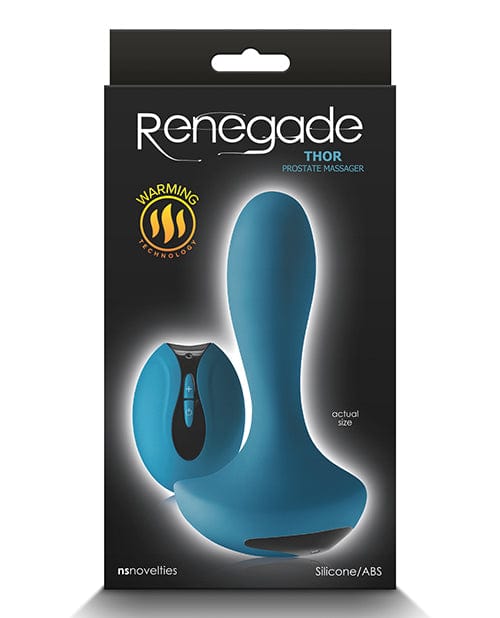 Renegade Thor Prostate Massager w/Remote - Teal Anal Products