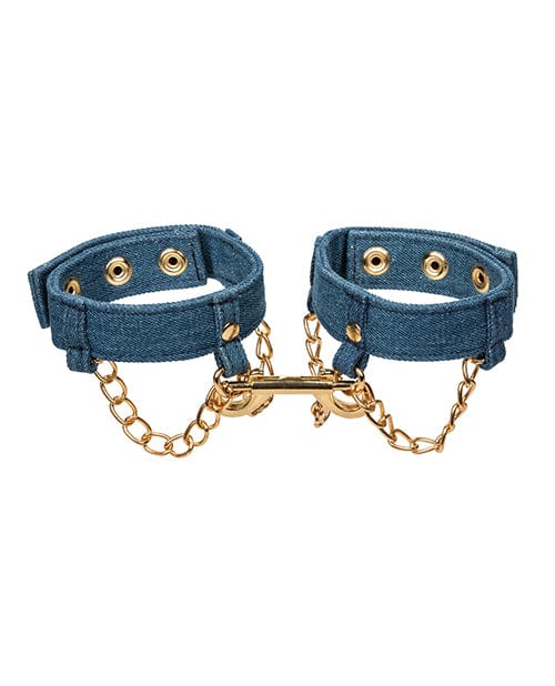 Ride 'Em Premium Denim Collection Ankle Cuffs Bondage Blindfolds & Restraints