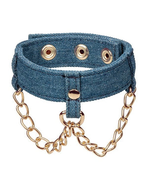 Ride 'Em Premium Denim Collection Ankle Cuffs Bondage Blindfolds & Restraints