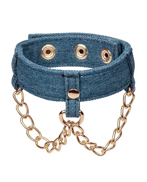 Ride 'Em Premium Denim Collection Ankle Cuffs Bondage Blindfolds & Restraints