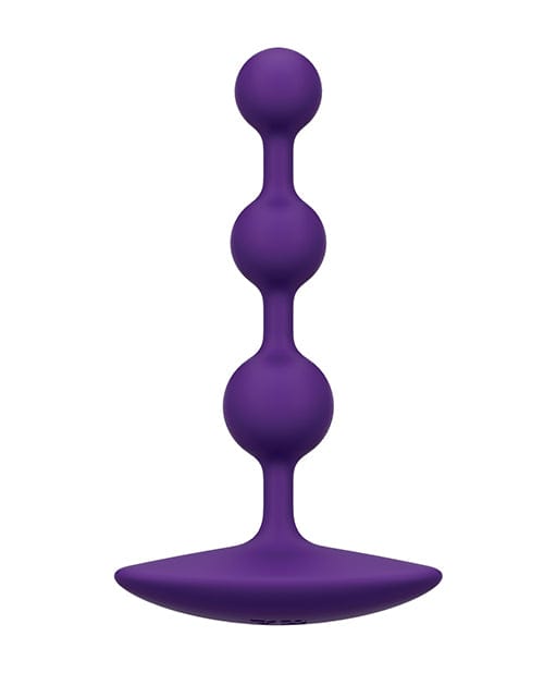 Romp Amp Flexible Anal Beads - Violet Anal Products