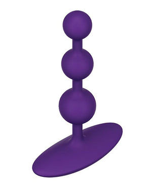 Romp Amp Flexible Anal Beads - Violet Anal Products