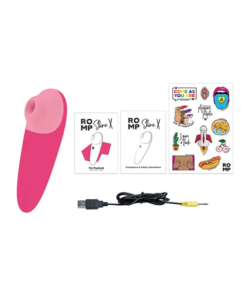 ROMP Shine X Clitoral Vibrator - Pink Stimulators