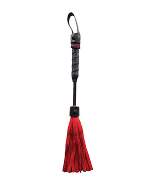 Rouge Mini Leather Flogger Red Bondage Blindfolds & Restraints