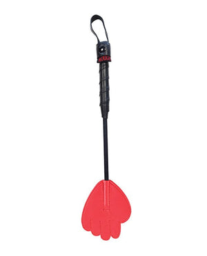 Rouge Mini Leather Hand Paddle Red Bondage Blindfolds & Restraints