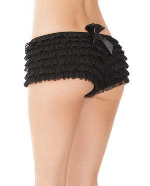 Ruffle Shorts W/back Bow Detai Lingerie