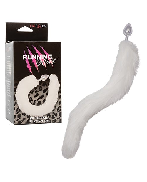 Running Wild Tail Metallic Anal Probe White Anal Products