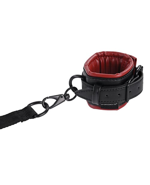 Saffron Under the Bed Adjustable Restraint System - Black and Red Bondage Blindfolds & Restraints