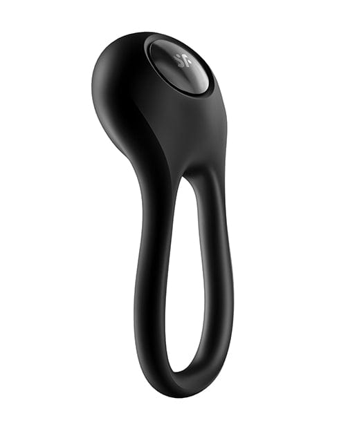 Satisfyer Majestic Duo Ring Vibrator - Black Penis Enhancement