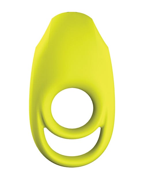 Satisfyer Spectacular Duo Ring Vibrator - Lime Green Penis Enhancement