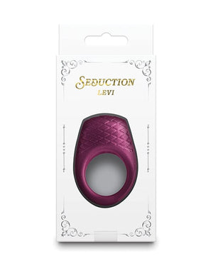 Seduction Levi Cock Ring - Metallic Penis Enhancement