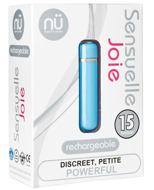 Sensuelle Joie Bullet - 15 Function Blue Stimulators