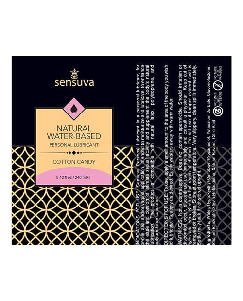 Sensuva Natural Water Based Personal Moisturizer Single Use Packet Lubricants