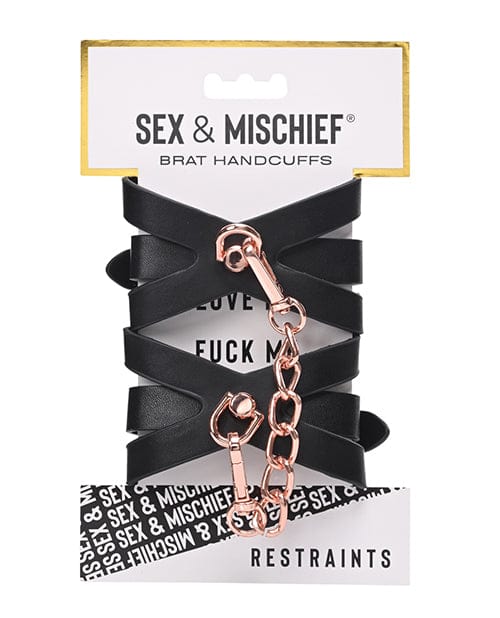 Sex & Mischief Brat Handcuffs Bondage Blindfolds & Restraints