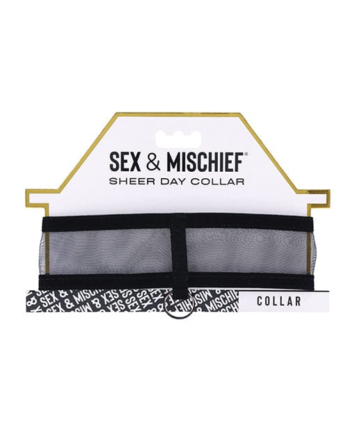 Sex & Mischief Sheer Day Collar Bondage Blindfolds & Restraints