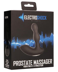 Shots Electroshock E-Stimulation Vibrating Prostate Massager - Black: Elevate Your Pleasure with Electro-Stimulation